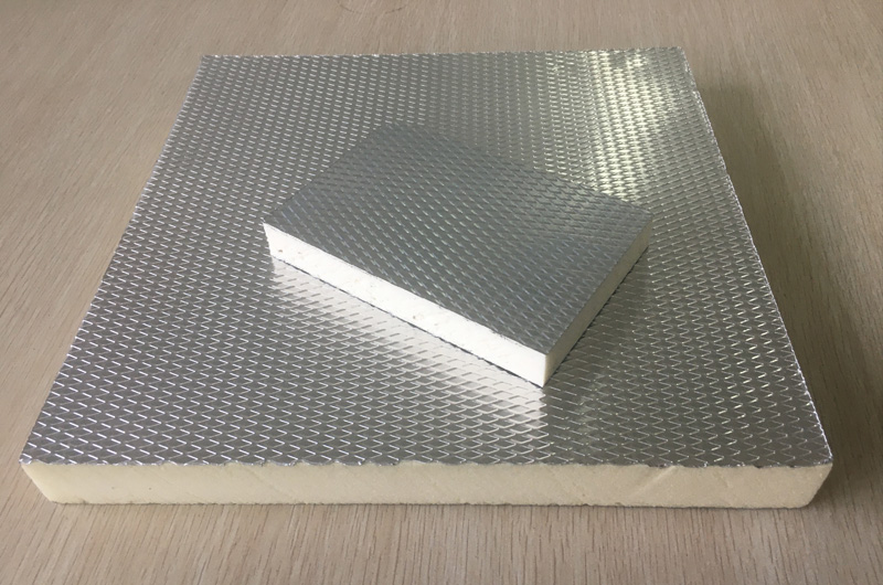 双面铝板PIR复合保温材料